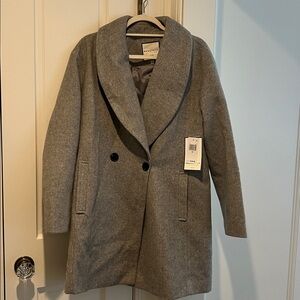 Bagatelle collection Charcoal Double-Breasted Coat
